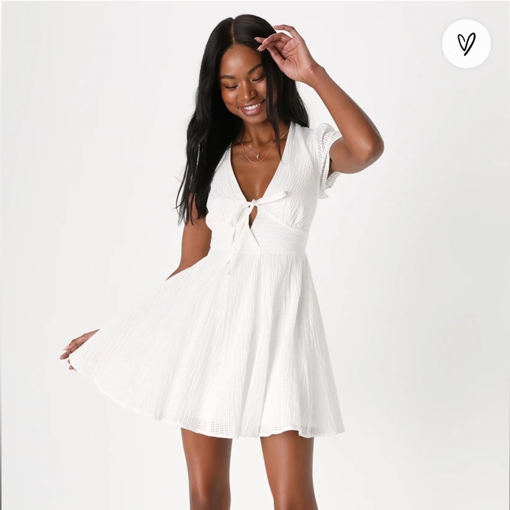 White Lulus Dress